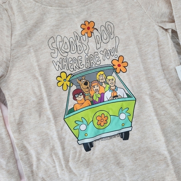 Old Navy Girls Long Sleeve Tshirts Bundle. Disney Princess and Scooby Do… - Picture 4 of 8